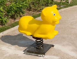 Thú nhún lò xo con hổ - đồ chơi ngoài trời cho trẻ em