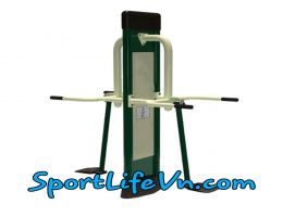 SportLife Thiết Bị Lắc Eo trụ đôi máy tập thể thao công cộng