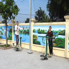 Nhà văn hóa thôn 2 xã Hoàng Hoa được đầu tư hiện đại, đồng bộ, đáp ứng tốt nhu cầu vui chơi, giải trí của người dân.