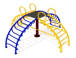 Thang leo bán cầu - thang leo vận động ngoài trời cho trẻ em