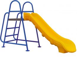 Thang leo cầu trượt đơn - thang leo cầu trượt cho trẻ mầm non